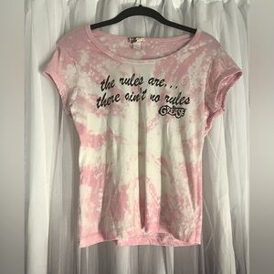 Grease Pink Ladies Movie Tie Dye Tee